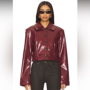 Women's Burgundy Jacket